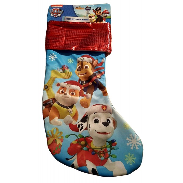 Paw Patrol Christmas Jersey Stocking