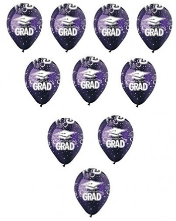 Count PURPLE Graduation Congratulations Balloons