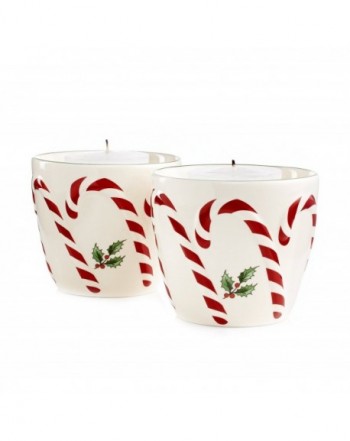 Spode Serveware Peppermint Embossed Tealights