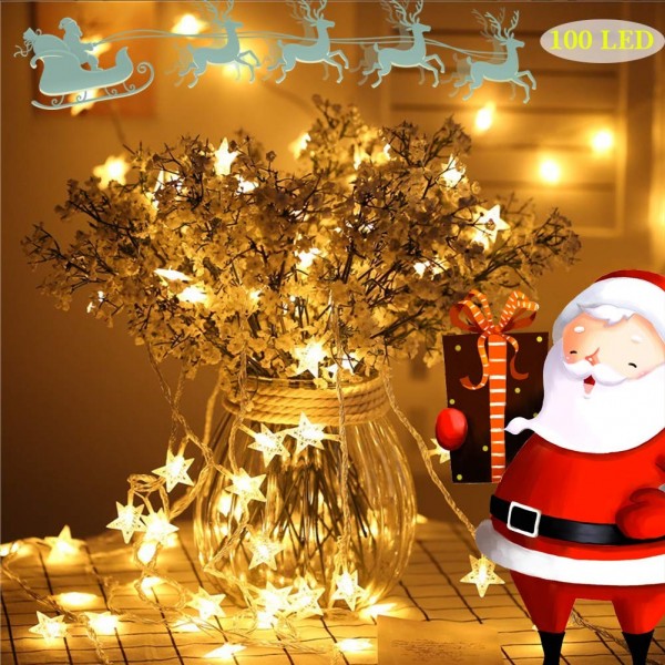 WONICE Waterproof Extendable Christmas Decoration