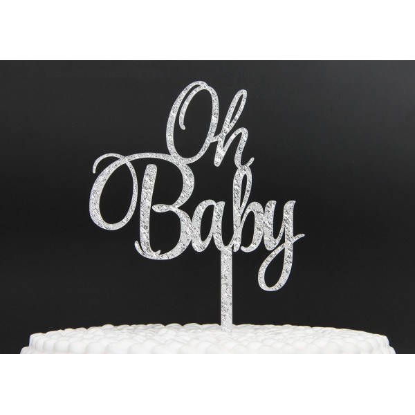 Firefairy Silver Topper Birthday Decoration Firefairy Silver Topper Birthday Decoration