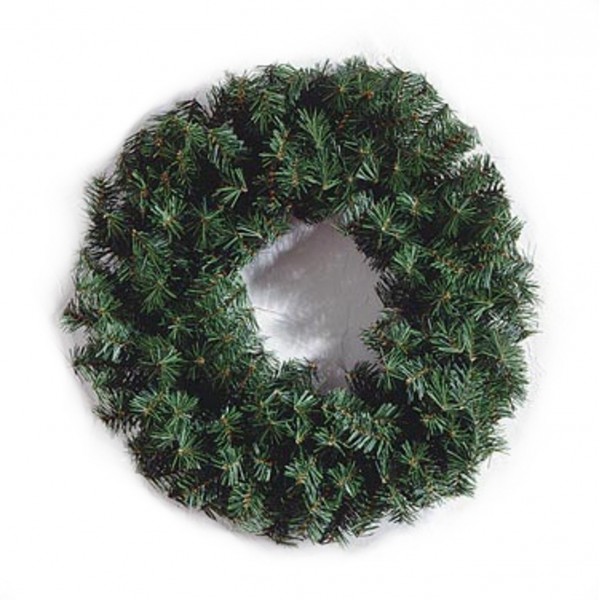 Canadian Pine Wreath Green inches