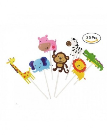 Sinrier Animals Birthday Decoration Supplies