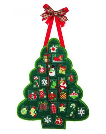 Evergreen Door Decor Advent Tree