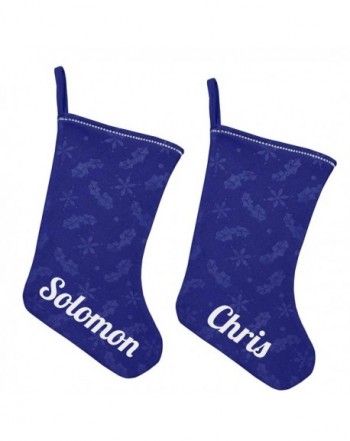 Personalized Christmas Stockings Holiday Decorations