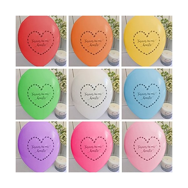 ANGEL DOVE Rainbow Remembrance Balloons