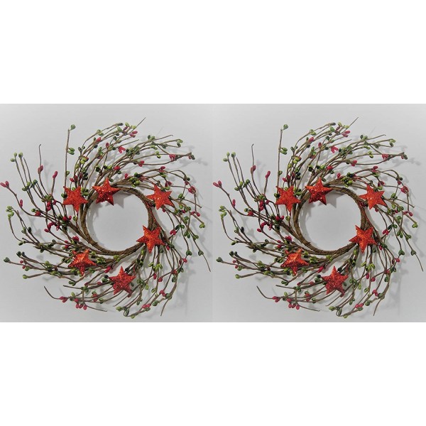 JMB Christmas Holiday Glittered GARLAND