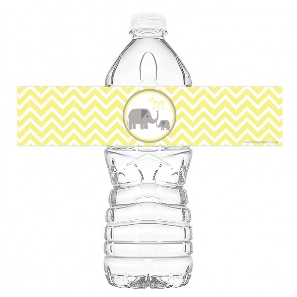 Little Elephant Yellow Bottle Wraps
