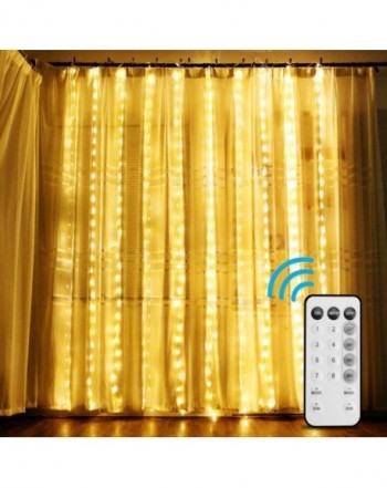 DLIUZ Connectable Curtain Christmas Decoration