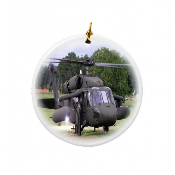 Rikki Knight Helicopter Porcelain Two Sided