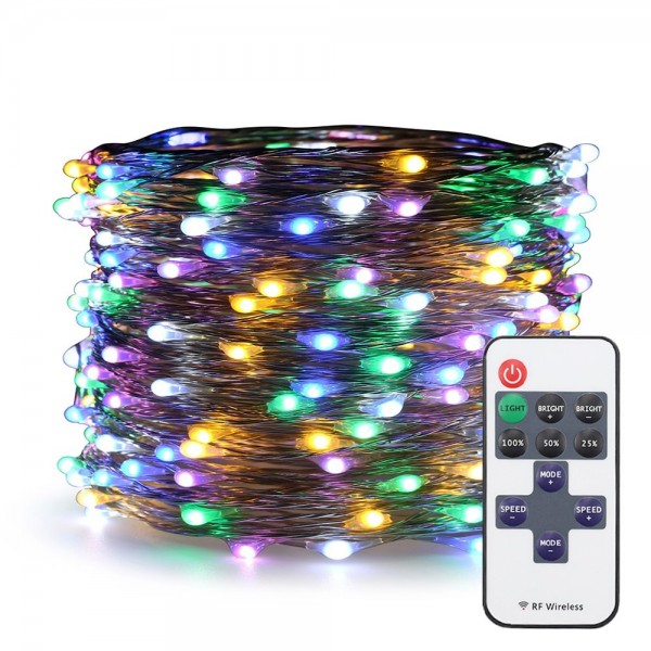 Multicolored Christmas Dimmable Decorative Outdoor