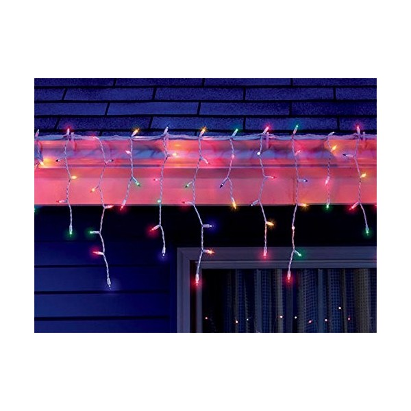 Celebrations 14089 71 Icicle Multi color Lights