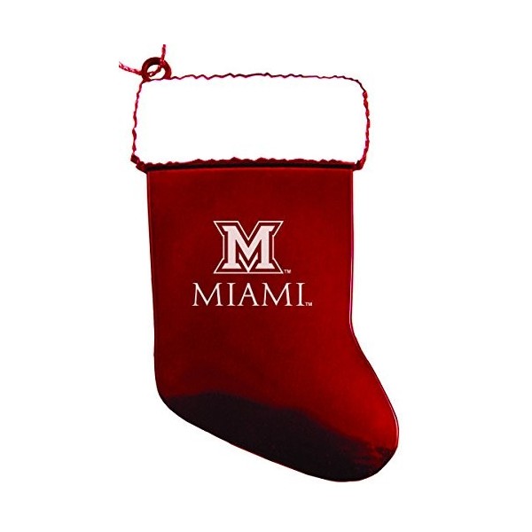 Miami University Chirstmas Stocking Ornament