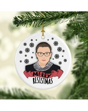 Ginsburg Christmas Ornament Resistmas Notorious