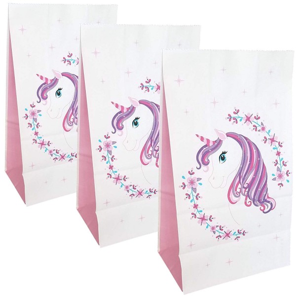 Bags Unicorn Bags Party Girls Paper Birthday Baby Deocration Bags Unicorn Bags Party Girls Paper Birthday Baby Deocration