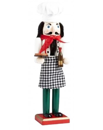 Gift Pizza Chef Italian Nutcracker