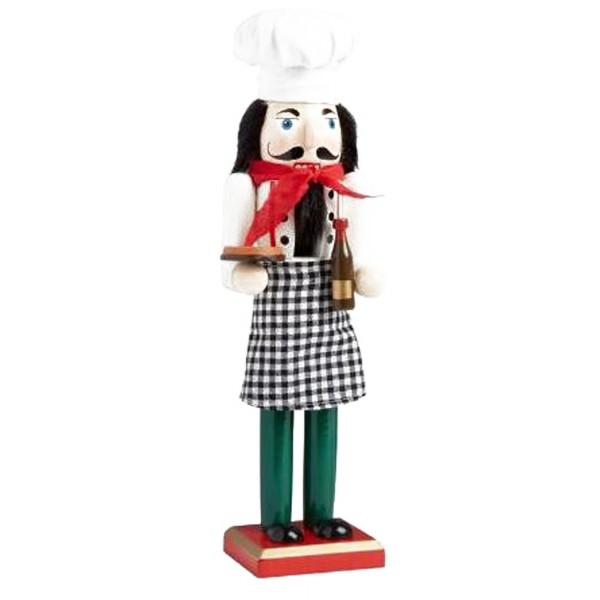 Gift Pizza Chef Italian Nutcracker