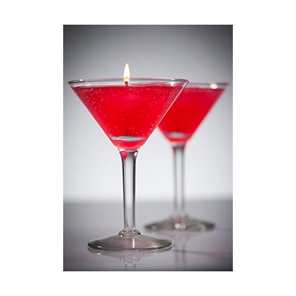 Cosmopolitan Scented Candle Martini Glass