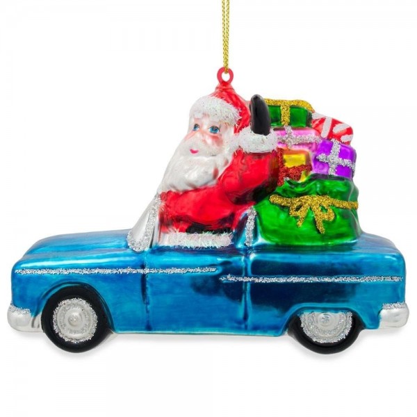 Santa Convertible Gifts Christmas Ornament