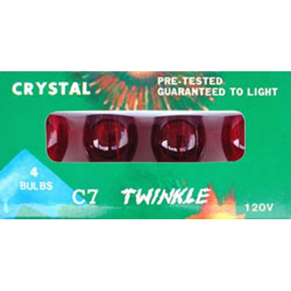 transparent replacement twinkle blinking lights
