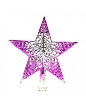 Christmas Topper Decorative Ornament Purple
