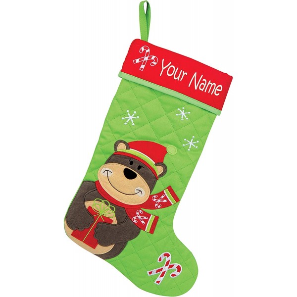 Stephen Joseph Personalized Christmas Stocking