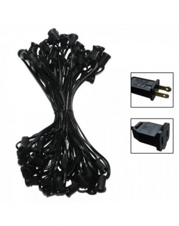 Black Light Strand Spt 1 sockets