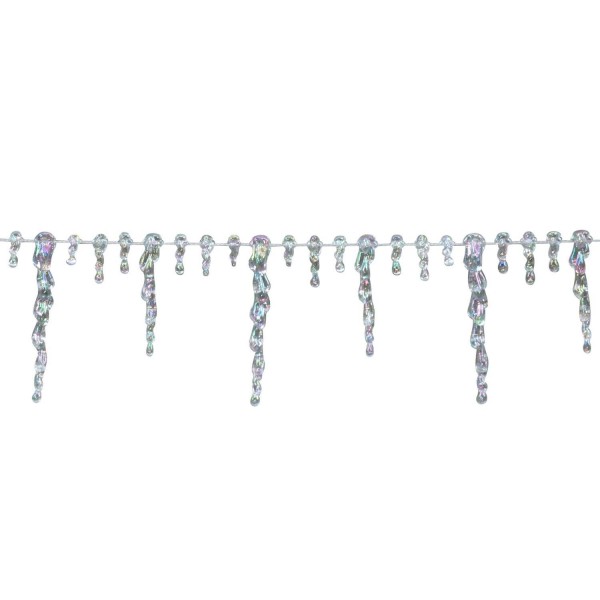 Northlight Iridescent Icicle Christmas Garland