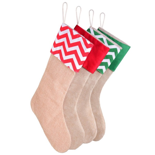 Sumind Christmas Stockings Fireplace Decoration