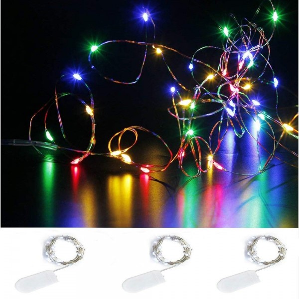 Battery Powered Christmas Decorations multicolor