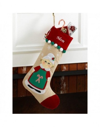 Character Christmas Stocking Mrs Clause