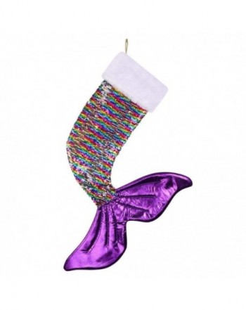 PartyTalk Christmas Reversible Stockings Decorations