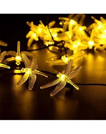 fengus Dragonfly Waterproof Decorative Christmas