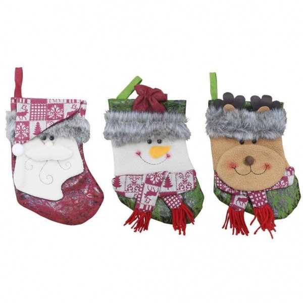 GZDDG Christmas Stocking Handmade Decorations