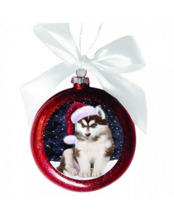 Christmas Holiday Siberian Ornament RBSOR48727