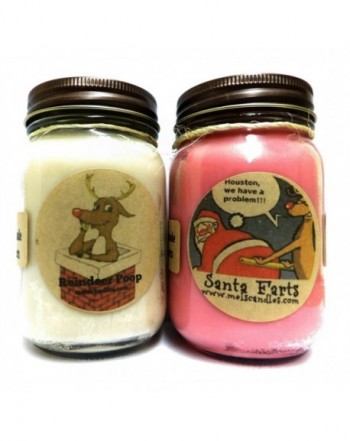 Reindeer Country Christmas Candles Approximate