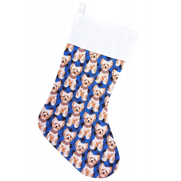 Downright Bandanas Yorkie Christmas Stocking