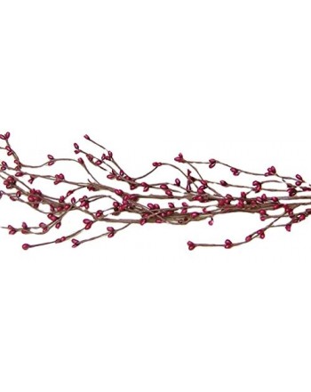 CWI Gifts Garland 4 Feet Burgundy