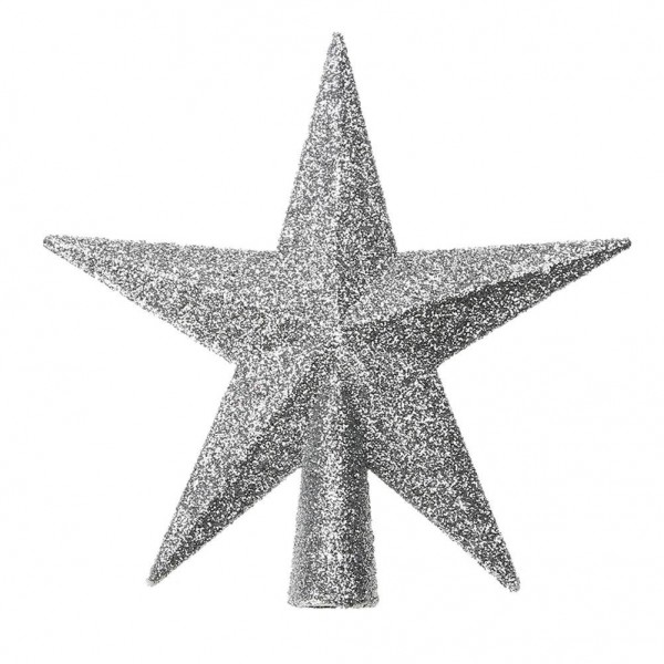 Christmas Tree Topper Top Glittered Stars Xmas Decor Accessories ...