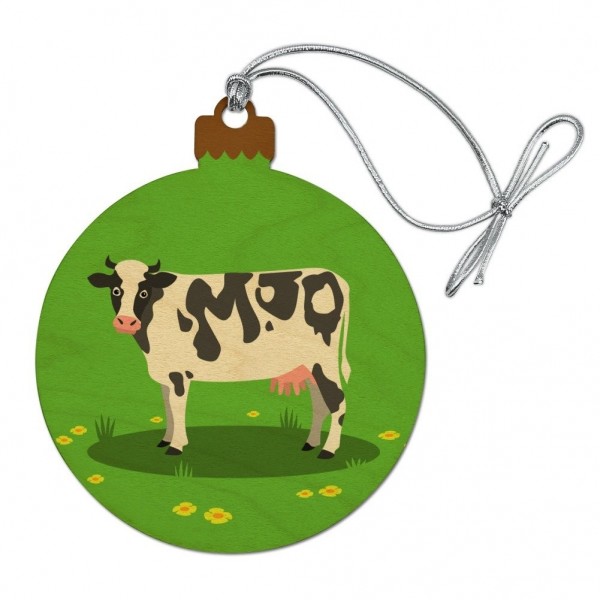 Dairy Flowers Christmas Holiday Ornament