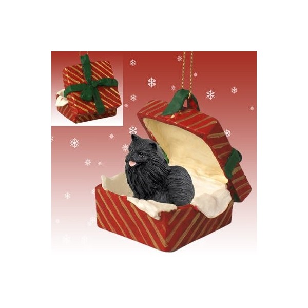 Conversation Concepts Pomeranian Black Ornament