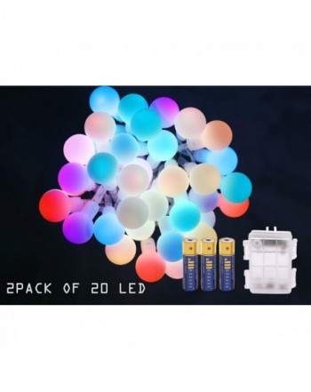 INDIGOOO Waterproof Color Changing Battery Christmas