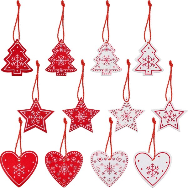 Gejoy Hanging Patterns Christmas Decoration