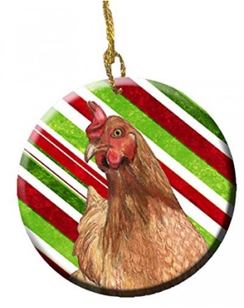 Chicken Holiday Christmas Ornament SB3140CO1
