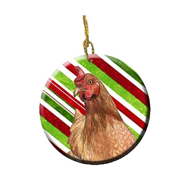 Chicken Holiday Christmas Ornament SB3140CO1