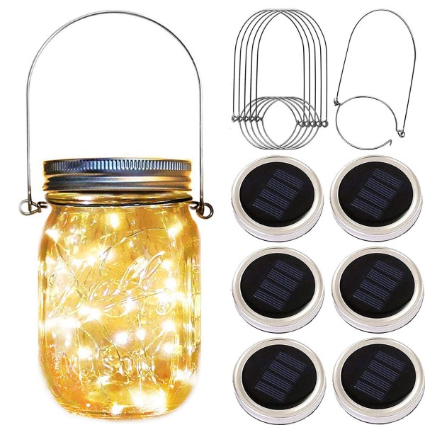 Mason Jar Firefly Hangers Included