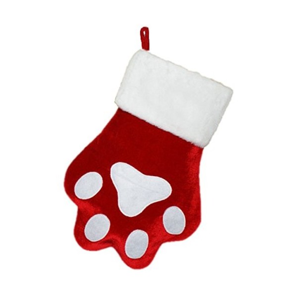 Dog Paw Christmas Stocking (Unpersonalized) - C212O3RMNRL
