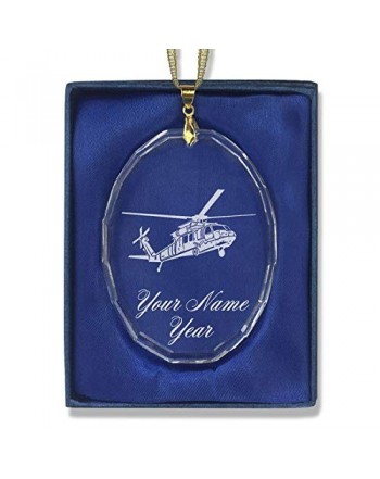 SkunkWerkz Christmas Helicopter Personalized Engraving