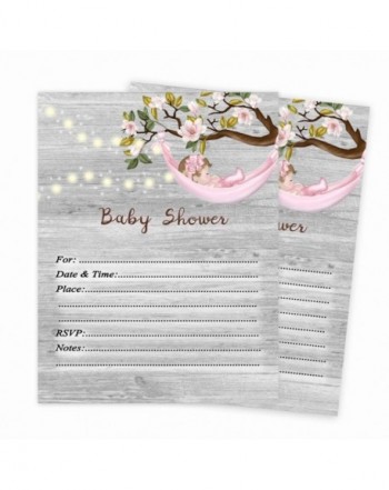 Rustic Baby Shower Invitations Invites