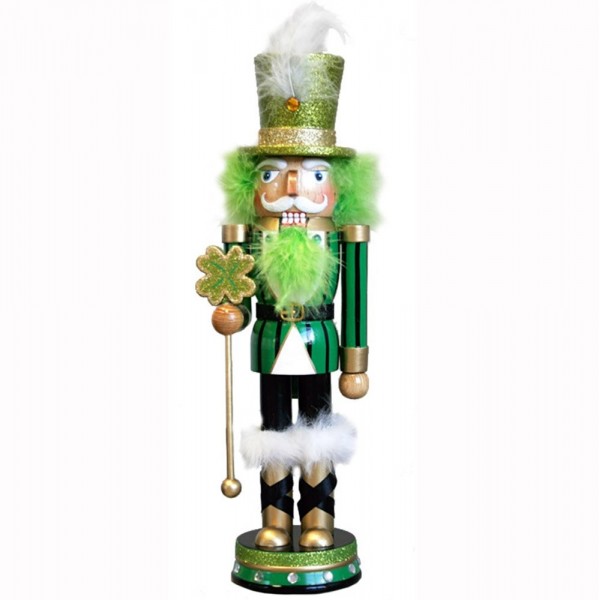 Patricks Holiday Nutcracker Traditional Shamrock